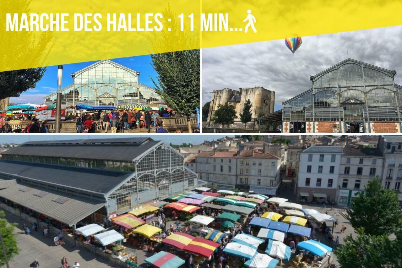 Votre Escale - Le Petit Montmartre Apartment Niort Luaran gambar